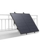 Inseguitore solare EcoFlow a 1 asse in acciaio zincato, batteria indipendente IP68