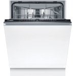 Máquina de lavar loiça de encastrar Bosch Série 2 SMV2HVX02E com 14 talheres D, branca