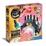 Clementoni 18784 - Crazy Chic - Mehrfarbiges Nagellack-Set für 9-Jährige mit Batterien Clementoni 18784 - Crazy Chic - Mehrfarbiges Nagellack-Set für 9-Jährige mit Batterien