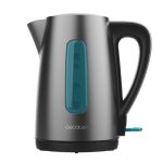 Bouilloire Cecotec 1,7 L 2 200 W en acier inoxydable avec arrêt automatique et base à 360 °, poignée ergonomique