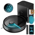 Robot Aspirador Cecotec Conga 7690 Immortal Max Home con base autovaciado y 5000 Pa