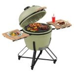 Barbacoa Kamado Cecotec 66 cm Cerámica Control Preciso Termómetro Integrado Barbacoa Kamado Cecotec 66 cm Cerámica Control Preciso Termómetro Integrado