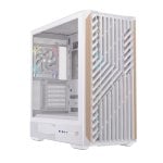 Einarex PULSE P800 RGB Tower, weißes gehärtetes Glas, unterstützt 13 ATX-Lüfter