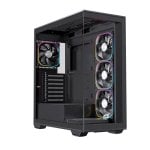 Torre PC Einarex PRISMA S700 RGB Black Cristal Templado ATX 9 Ventiladores Soporte 360mm Torre PC Einarex PRISMA S700 RGB Black Cristal Templado ATX 9 Ventiladores Soporte 360mm