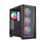 Einarex Pulse P600 RGB Schwarz ATX/Micro ATX/Mini-ITX Tower Gehärtetes Glas 3x120mm RGB