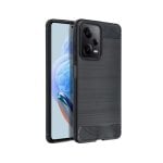Custodia Forcell Carbon per Xiaomi Redmi Note 12 Pro 5G in silicone ultrasottile antiscivolo nera