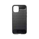 Custodia Forcell per iPhone 13 Mini in silicone ultrasottile antiscivolo con retro e lati neri