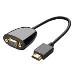 Adaptateur S/audio HDMI-VGA Ugreen Mm105 Noir Adaptateur S/audio HDMI-VGA Ugreen Mm105 Noir