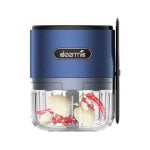 Deerma Js100 Mini Tritatutto Elettrico 40w 150ml Blu Deerma Js100 Mini Tritatutto Elettrico 40w 150ml Blu