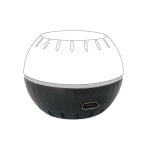 Temperatursensor Shelly H&T MicroUSB Weiß Kontinuierliche Messung