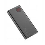 Powerbank Baseus Adaman 20000 mAh 22.5W carga rápida LED USB-C y USB-A metálico negro