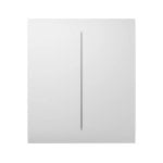 Panneau tactile Ajax Lightcore blanc 1 bouton LED compatible avec Wireless Hub2