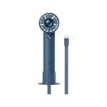 Ventilador de Mano Baseus Flyer Turbine Azul 10800rpm 3 Velocidades 4000mAh Bajo Ruido Ventilador de Mano Baseus Flyer Turbine Azul 10800rpm 3 Velocidades 4000mAh Bajo Ruido