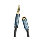 Cable de extensión Ugreen AV118 Jack 3.5mm 1m Azul 4 polos trenzado Hi-Fi Cable de extensión Ugreen AV118 Jack 3.5mm 1m Azul 4 polos trenzado Hi-Fi