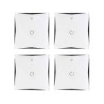 Interruptor Wifi 7hSevenOn Home Pack 4 unidades 1800W Blanco compatible Alexa/Google Home