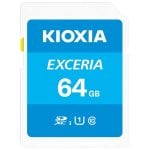 Entdecken Sie die Kioxia Exceria 64 GB SD-Karte – 64 GB Kapazität, Lesegeschwindigkeit von bis zu 100 MB und kompaktes und widerstandsfähiges Design. Ideal für Ihre elektronischen Geräte! Entdecken Sie die Kioxia Exceria 64 GB SD-Karte – 64 GB Kapazität, Lesegeschwindigkeit von bis zu 100 MB und kompaktes und widerstandsfähiges Design. Ideal für Ihre elektronischen Geräte!