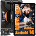 Tablet Oukitel RT8 11" 6GB/256GB 4G Dual SIM Ultra Resistente Batería 20000mAh Negra/Naranja Tablet Oukitel RT8 11" 6GB/256GB 4G Dual SIM Ultra Resistente Batería 20000mAh Negra/Naranja