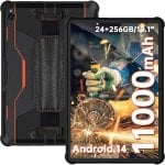 Tablet OUKITEL RT9 10.1" 6GB/256GB 4G Dual SIM Rugerizada WiFi Negra/Naranja Tablet OUKITEL RT9 10.1" 6GB/256GB 4G Dual SIM Rugerizada WiFi Negra/Naranja