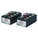 APC RBC12 Versiegelte Blei-Säure-VRLA-Batterie, 10 kg, Schwarz, 254 x 152,4 x 96,5 mm