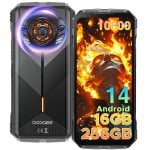 DOOGEE S Punk 16GB/256GB 10800mAh IP68 Widerstand Dual SIM Schwarz DOOGEE S Punk 16GB/256GB 10800mAh IP68 Widerstand Dual SIM Schwarz