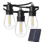 Guirnalda LED Solar Klack Vintage 10 Bombillas COB 2700K 6,5m Exterior IP44 Guirnalda LED Solar Klack Vintage 10 Bombillas COB 2700K 6,5m Exterior IP44