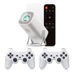 Proyector Klack 1080P 450 ANSI Lúmenes Android 11 S40 MAX 2 Mandos Consola Retro Proyector Klack 1080P 450 ANSI Lúmenes Android 11 S40 MAX 2 Mandos Consola Retro