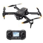 Dron Klack F205 doble cámara 4K HD FPV WiFi motor sin escobillas pantalla LCD 2,8”