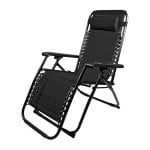 Tumbona Klack Zero Gravity Reclinable Plegable Acero Cromado Textileno 150kg Tumbona Klack Zero Gravity Reclinable Plegable Acero Cromado Textileno 150kg