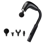 Pistola de Masaje Klack 9 Niveles, Batería 1200mAh, Motor 20W, Diseño Ergonómico