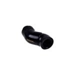 Alphacool Eiszapfen, abgewinkelt, doppelt, schwarz, 45º, G1/4, Messing, drehbar Alphacool Eiszapfen, abgewinkelt, doppelt, schwarz, 45º, G1/4, Messing, drehbar