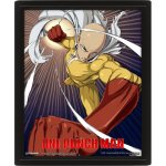 Poster lenticulaire 3D Pyramid ONE PUNCH MAN 23,5x28,5 cm effet visuel encadré