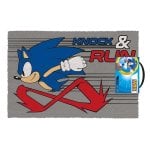 Felpudo Pyramid Sonic The Hedgehog fibra de coco 15mm vinilo y asa 60x40cm Felpudo Pyramid Sonic The Hedgehog fibra de coco 15mm vinilo y asa 60x40cm