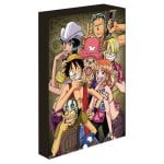 Lienzo Canvas Pyramid 30 x 40 cm MDF LED Base Poliéster Tinta Resistente