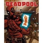 Poster lenticulaire 3D Deadpool Pyramid encadré 23,5 x 28,5 cm Licence officielle