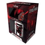 Pack Spider-Man Pyramid Taza 315ml + Llavero Goma + Posavasos Corcho Licencia Oficial Pack Spider-Man Pyramid Taza 315ml + Llavero Goma + Posavasos Corcho Licencia Oficial