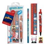 Pack de papelería Pyramid Marvel lápiz bolígrafo regla sacapuntas goma estuche licenciado Pack de papelería Pyramid Marvel lápiz bolígrafo regla sacapuntas goma estuche licenciado