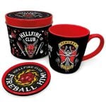 Pack Stranger Things Pyramid Taza cerámica 315ml + Posavasos corcho + Lata decorada Pack Stranger Things Pyramid Taza cerámica 315ml + Posavasos corcho + Lata decorada