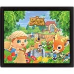 Pyramid Animal Crossing Linsenrasterplakat 23,5x28,5cm 3D-Effekt, schwarzer Kunststoffrahmen Pyramid Animal Crossing Linsenrasterplakat 23,5x28,5cm 3D-Effekt, schwarzer Kunststoffrahmen