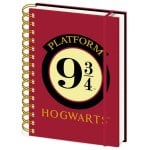Cuaderno Pyramid Harry Potter A5 80 hojas pautadas tapa dura cierre elástico Cuaderno Pyramid Harry Potter A5 80 hojas pautadas tapa dura cierre elástico