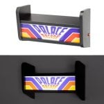 Erik Arcade Lampe MDF Acryl USB-C 2000mAh Akku Integriertes Regal
