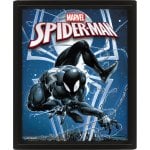 Poster lenticulaire effet 3D Pyramid Spider-Man sans accessoires, 23,5x28,5 cm encadré