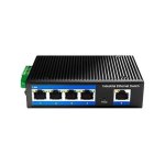 Cudy IG1005P Switch Industrial com 5x Portas Gigabit, 4x Portas PoE e Montagem na Parede Cudy IG1005P Switch Industrial com 5x Portas Gigabit, 4x Portas PoE e Montagem na Parede