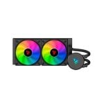 Refroidissement liquide Savio Velox 240 mm avec 2 ventilateurs multi-sockets ARGB, 2 750 tr/min Refroidissement liquide Savio Velox 240 mm avec 2 ventilateurs multi-sockets ARGB, 2 750 tr/min