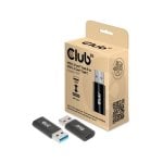 Adaptador USB-A 3.2 Gen1 a USB-C Club 3D CAC-1525 5Gbps Negro Plug and Play Adaptador USB-A 3.2 Gen1 a USB-C Club 3D CAC-1525 5Gbps Negro Plug and Play
