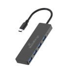 Mediarange MRCS508 USB-C USB-Hub, 4 USB 3.0-Anschlüsse, 5 Gbit/s, Plug&Play, Schwarz Mediarange MRCS508 USB-C USB-Hub, 4 USB 3.0-Anschlüsse, 5 Gbit/s, Plug&Play, Schwarz