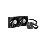 Montech Hyper Flow Silent 240, Schwarz, 240 mm, Flüssigkeitskühlung mit 2 ARGB-Lüftern Montech Hyper Flow Silent 240, Schwarz, 240 mm, Flüssigkeitskühlung mit 2 ARGB-Lüftern