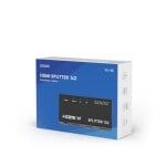 Splitter HDMI Savio CL-42 1x2 Full HD 3D in metallo 1080p nero Splitter HDMI Savio CL-42 1x2 Full HD 3D in metallo 1080p nero