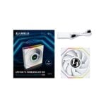 Refroidissement par air Lian Li 120 mm UNIFAN TL-LCD sans fil ARGB 1900 tr/min LCD blanc