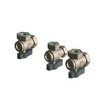 Kit de 3 grifos Ariston control entrada agua fría y calefacción caldera Kit de 3 grifos Ariston control entrada agua fría y calefacción caldera