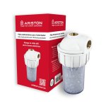 Filtro antical Ariston polifosfatos cabezal polipropileno PET conexiones 1/2″ fácil instalación